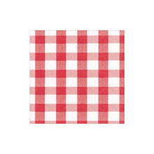 Load image into Gallery viewer, Gingham Cocktail Napkins
