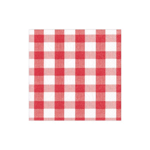 Gingham Cocktail Napkins