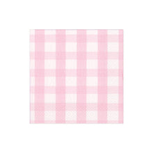 Load image into Gallery viewer, Gingham Cocktail Napkins
