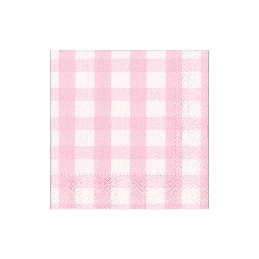 Gingham Cocktail Napkins