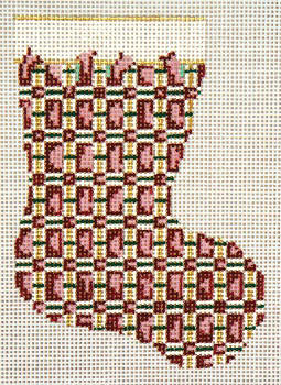 Red Ribbons Mini Stocking