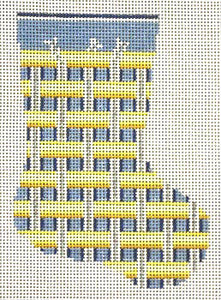 Blue & Gold Ribbons