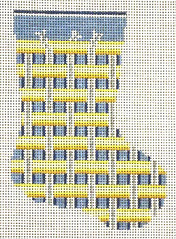Blue & Gold Ribbons