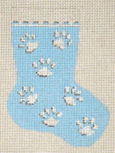 Blue Paw Print
