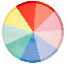Load image into Gallery viewer, Color Wheel Dinner Plates

