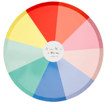 Load image into Gallery viewer, Color Wheel Dinner Plates
