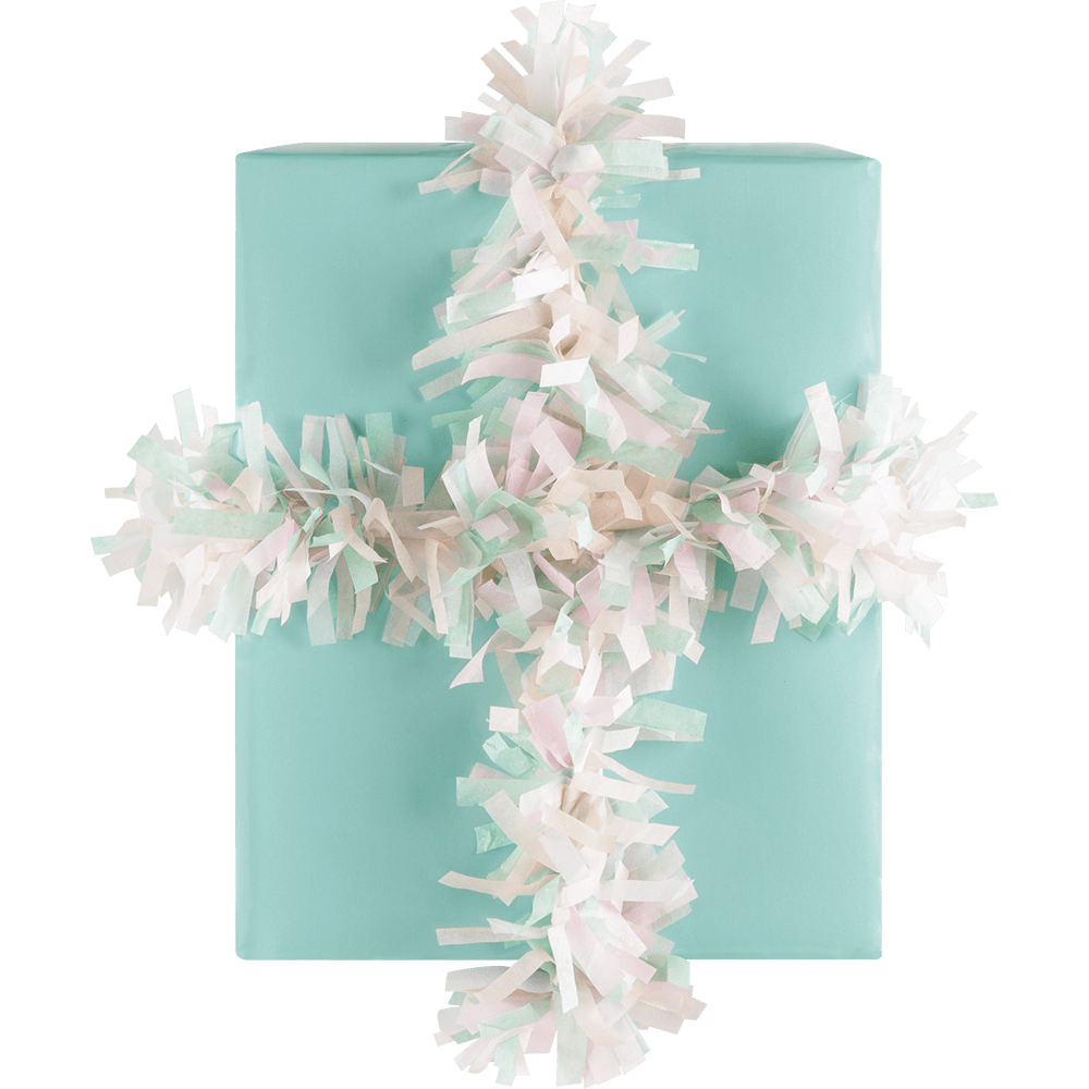 Pastel Affair Tissue Fringe Ribbon