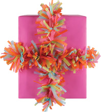 Load image into Gallery viewer, Bold &amp; Bright Tissue Fringe Ribbon
