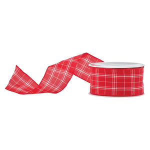 Perfectly Plaid Wired Ribbon
