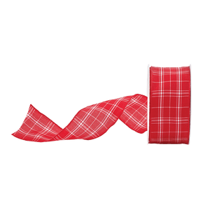 Perfectly Plaid Wired Ribbon