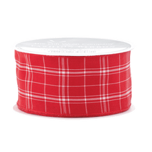 Load image into Gallery viewer, Perfectly Plaid Wired Ribbon
