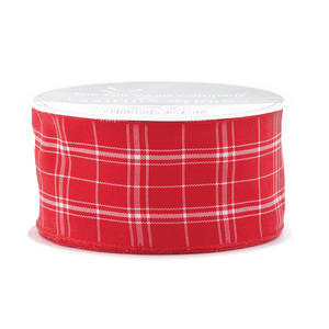 Perfectly Plaid Wired Ribbon