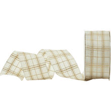 Load image into Gallery viewer, Perfectly Plaid Wired Ribbon
