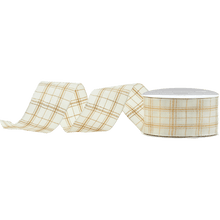 Load image into Gallery viewer, Perfectly Plaid Wired Ribbon
