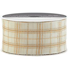 Load image into Gallery viewer, Perfectly Plaid Wired Ribbon

