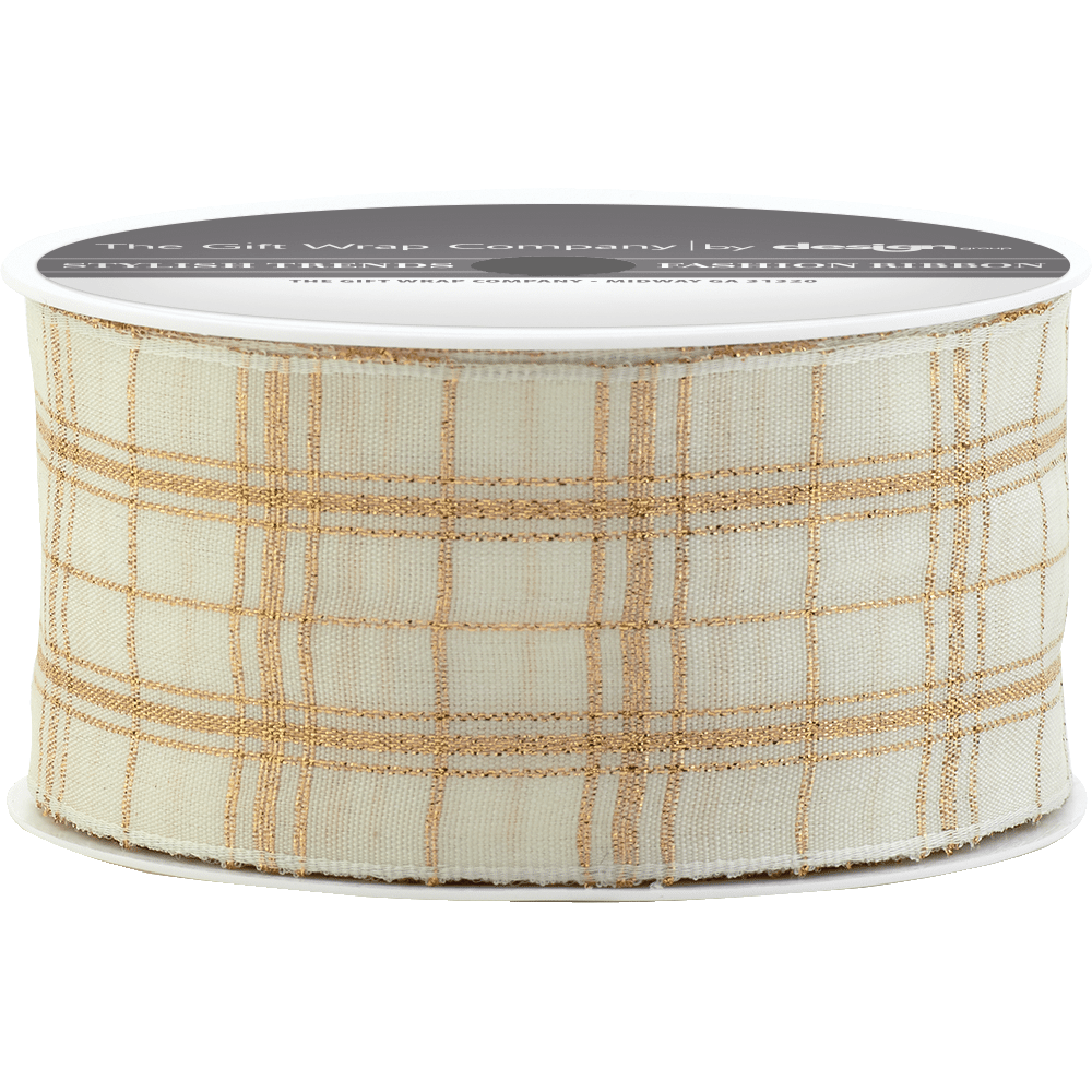 Perfectly Plaid Wired Ribbon