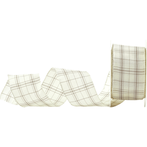 Perfectly Plaid Wired Ribbon