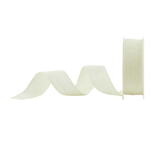Linen Wired Ribbon