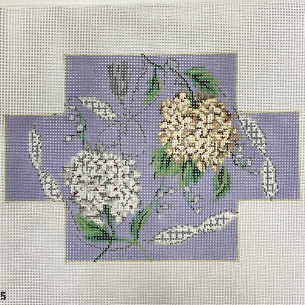 Hydrangea Brick Cover Canvas