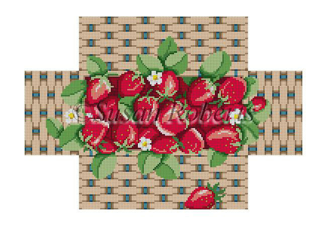Strawberries Basket Brick Cover