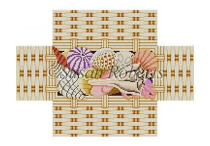 Seashell Basket Brick Cover