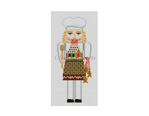 Gingerbread Chef Nutcracker Canvas