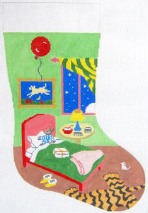Goodnight Moon Stocking Canvas