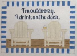 Outdoorsy Deck Canvas