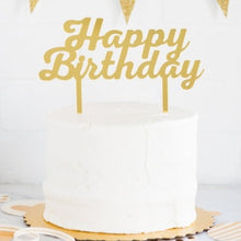 Load image into Gallery viewer, Happy Birthday Cake Topper
