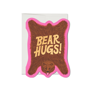 Bear Hugs Die Cut Card