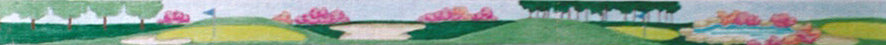 Golf Course Belt Canvas