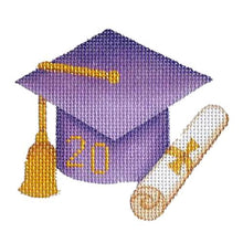 Load image into Gallery viewer, Graduation Cap Canvas
