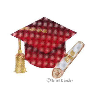 Graduation Cap Canvas
