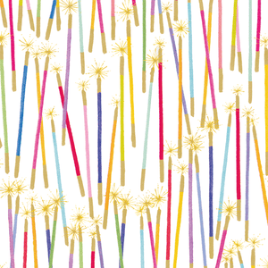 Party Candles Gift Wrap