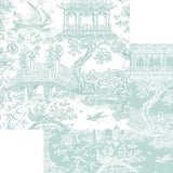 Load image into Gallery viewer, Chinoiserie Toile Gift Wrap
