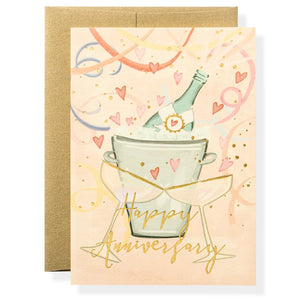 Anniversary Toast Card