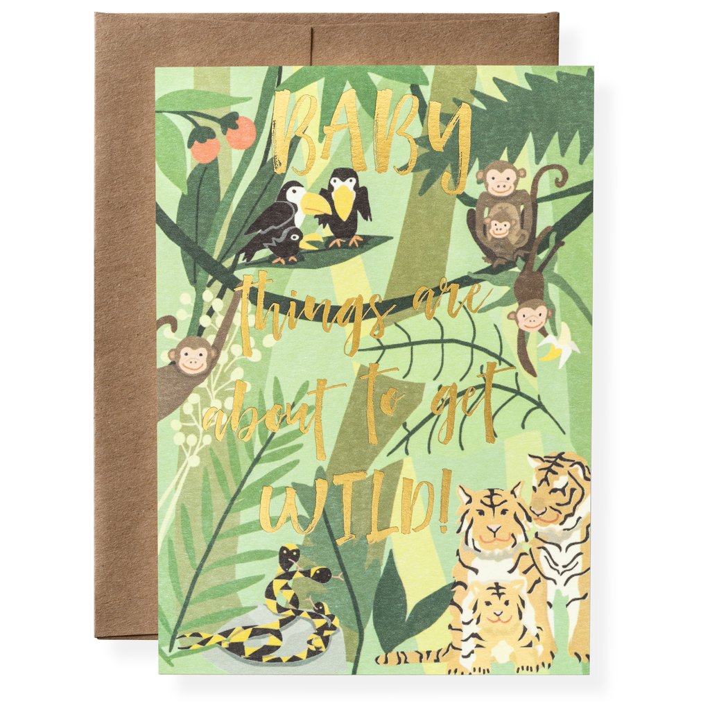 Wild Baby Card
