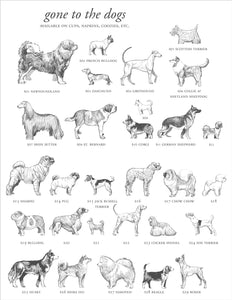 Gone to the Dogs Stamp
