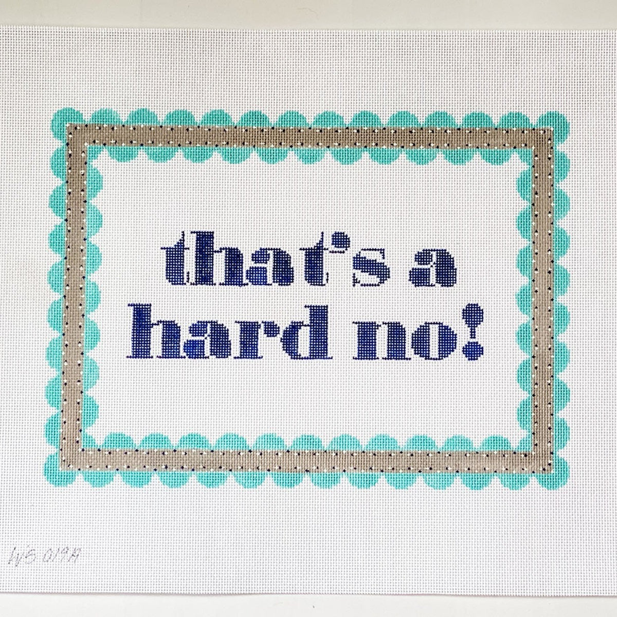 Hard No Canvas – Wallace & Company