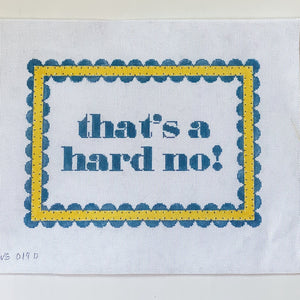 Hard No Canvas