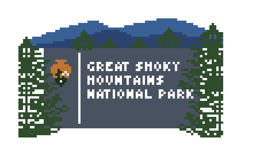 Great Smoky Mountain National Park Canvas