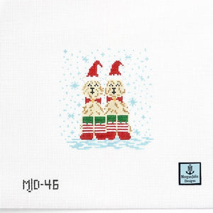 Snow Doodles Canvas