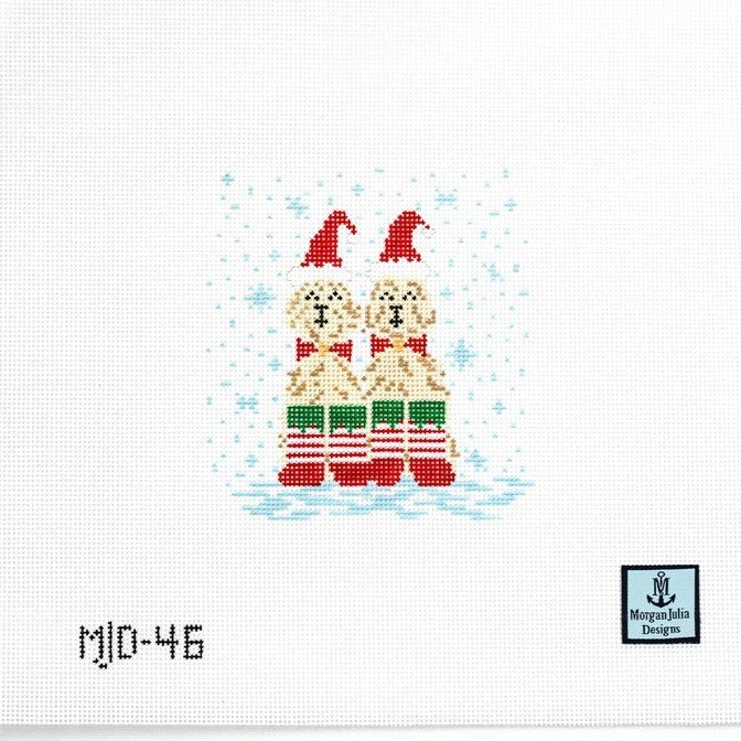 Snow Doodles Canvas
