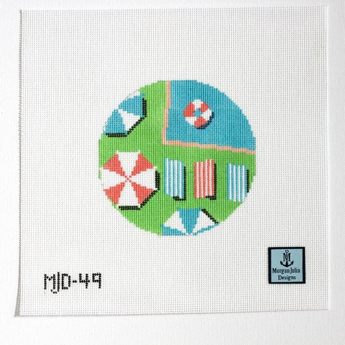 Pool Day Canvas