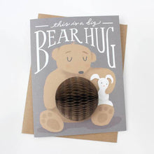 Load image into Gallery viewer, Bear Hug Pop-Up Card
