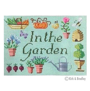 In the Garden Canvas