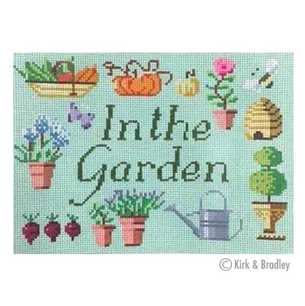 In the Garden Canvas