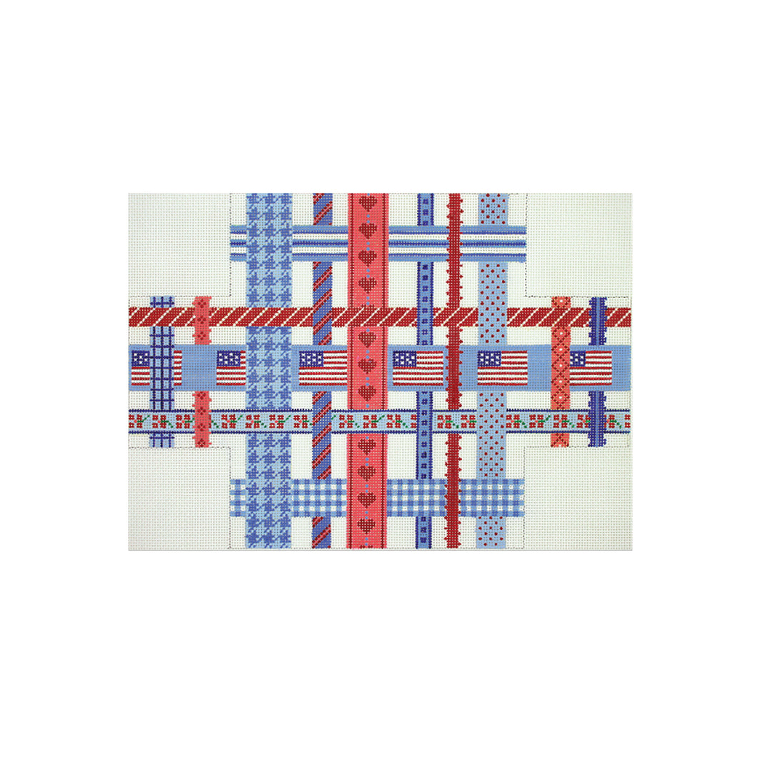 Ribbon Brick Cover Canvas