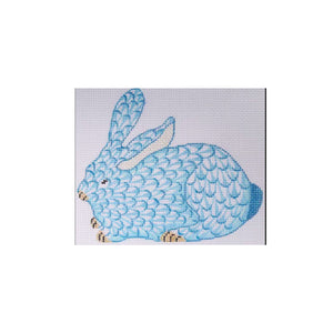 Mini Fishnet Crouching Bunny