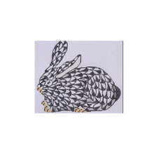 Load image into Gallery viewer, Mini Fishnet Crouching Bunny
